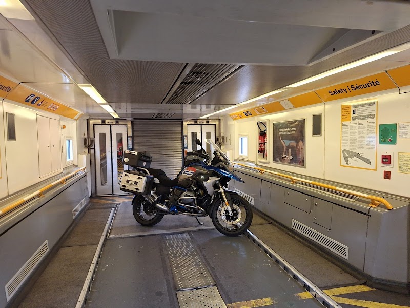Eurotunnel Shuttle - Embarquement des motos pour l'Angleterre