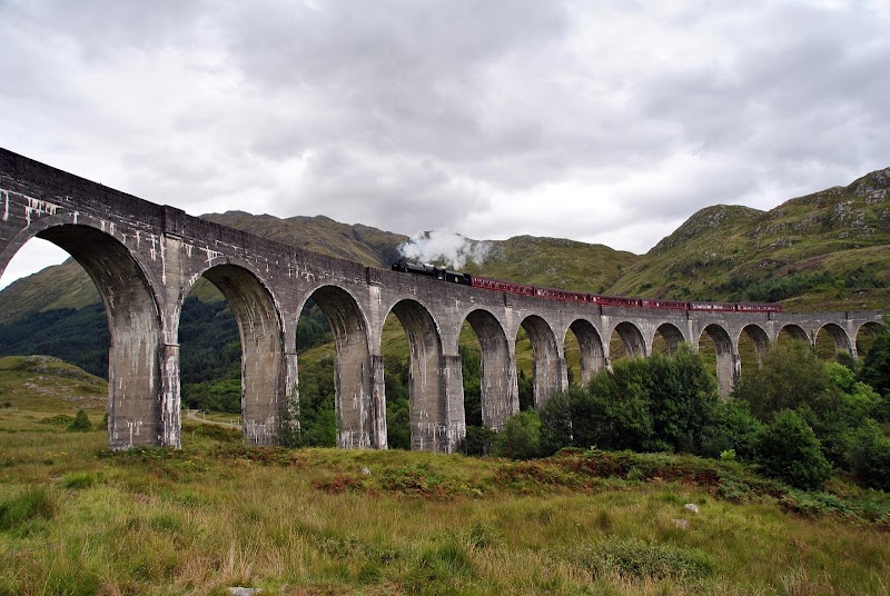 Viaduc de Glenfinnan - Train à vapeur