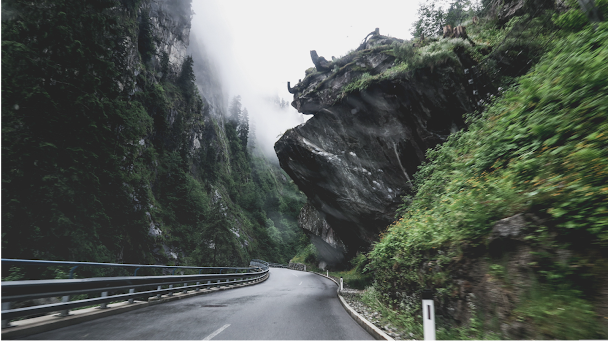 Route Napoléon Alpes