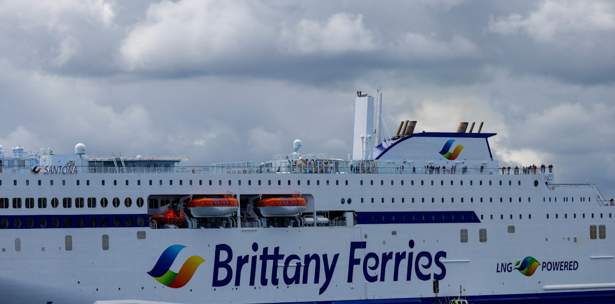 Ferry Roscoff - Embarquement des motos pour l'Irlande