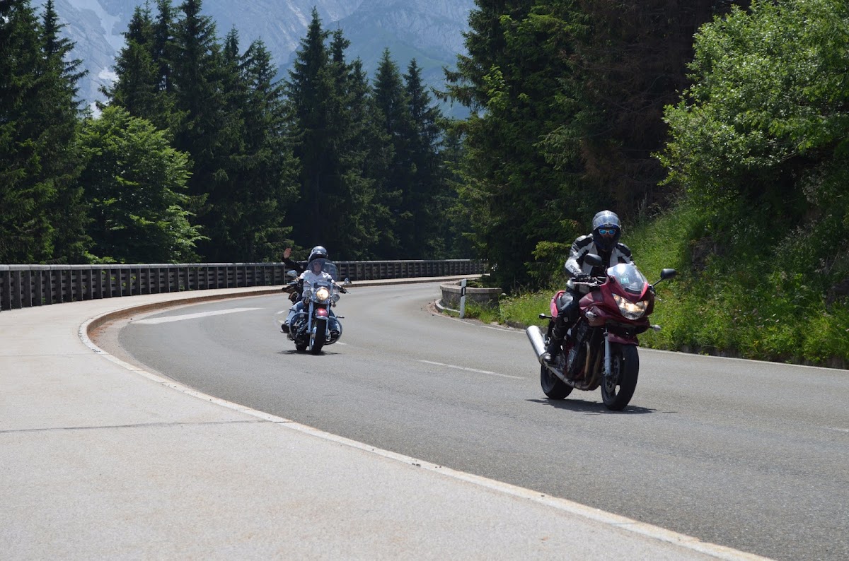 Route de montagne Autriche - Massif de l'Arlberg