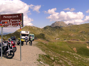 Route du Tyrol vers l'Italie - Col du Brenner