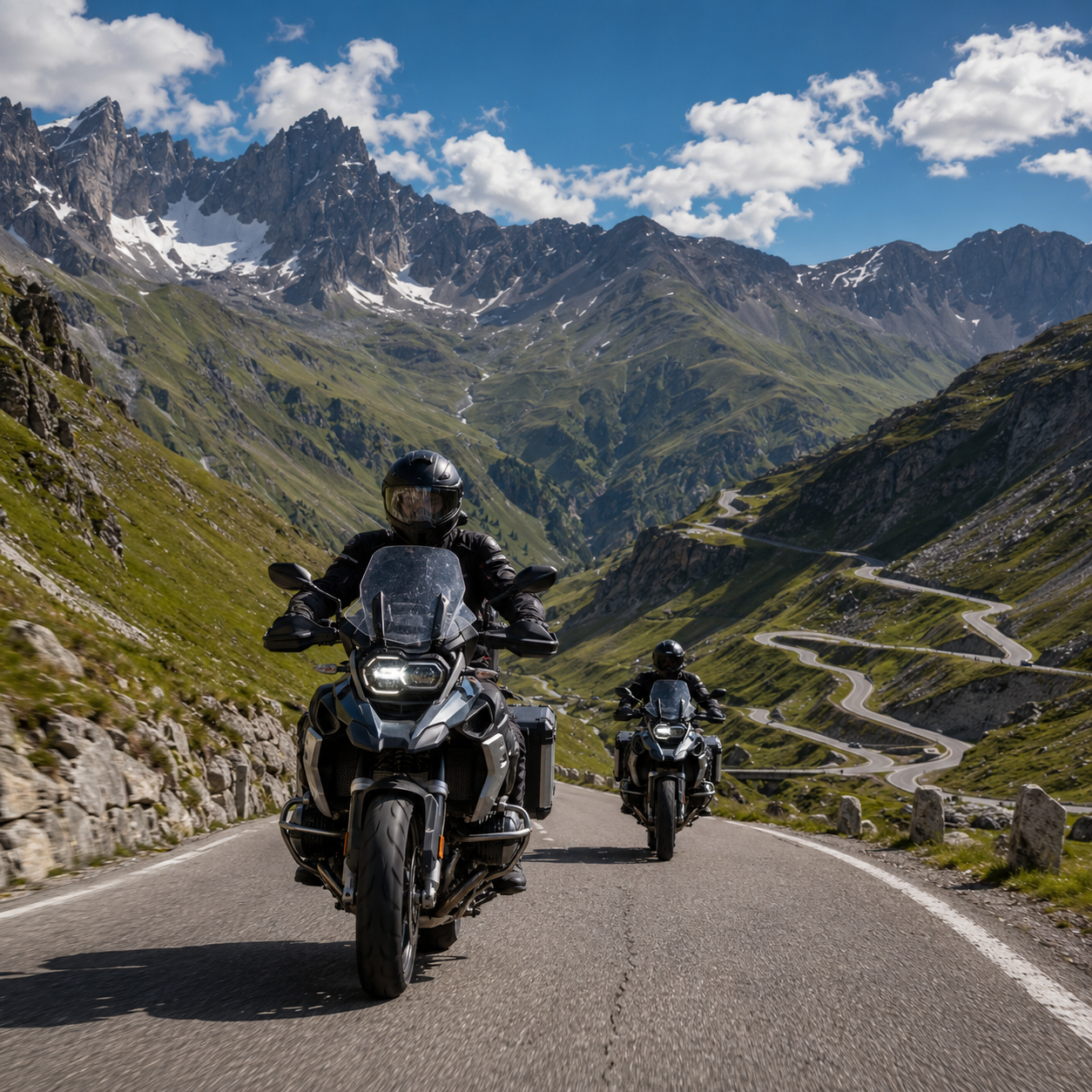 Circuit moto Grands Cols des Alpes avec France Moto Voyages : Autriche, Allemagne, Italie, Suisse – Grossglockner, Stelvio, Dolomites, cols alpins