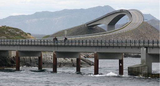Route de l’Atlantique en Norvège