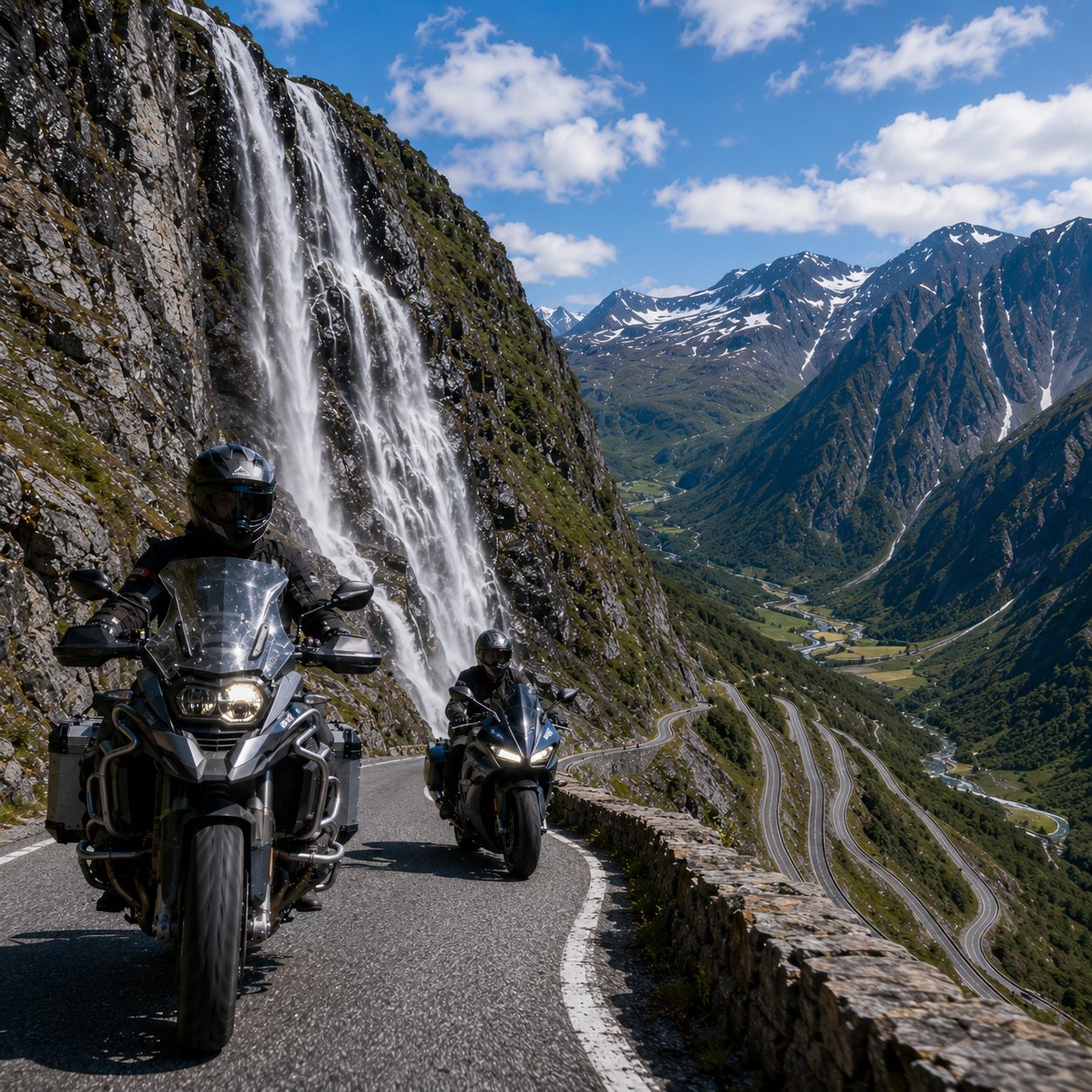 Voyage moto Norvège avec France Moto Voyages : fjords, Route de l’Atlantique, Route des Trolls et paysages scandinaves