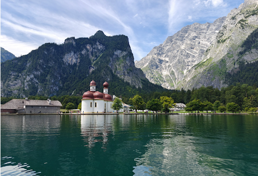 Lac de Königsee en Allemagne