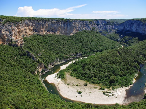 Gorges de l'Ardèche - route moto panoramique