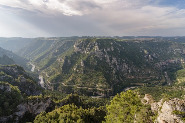 Gorges du Tarn - route moto mythique