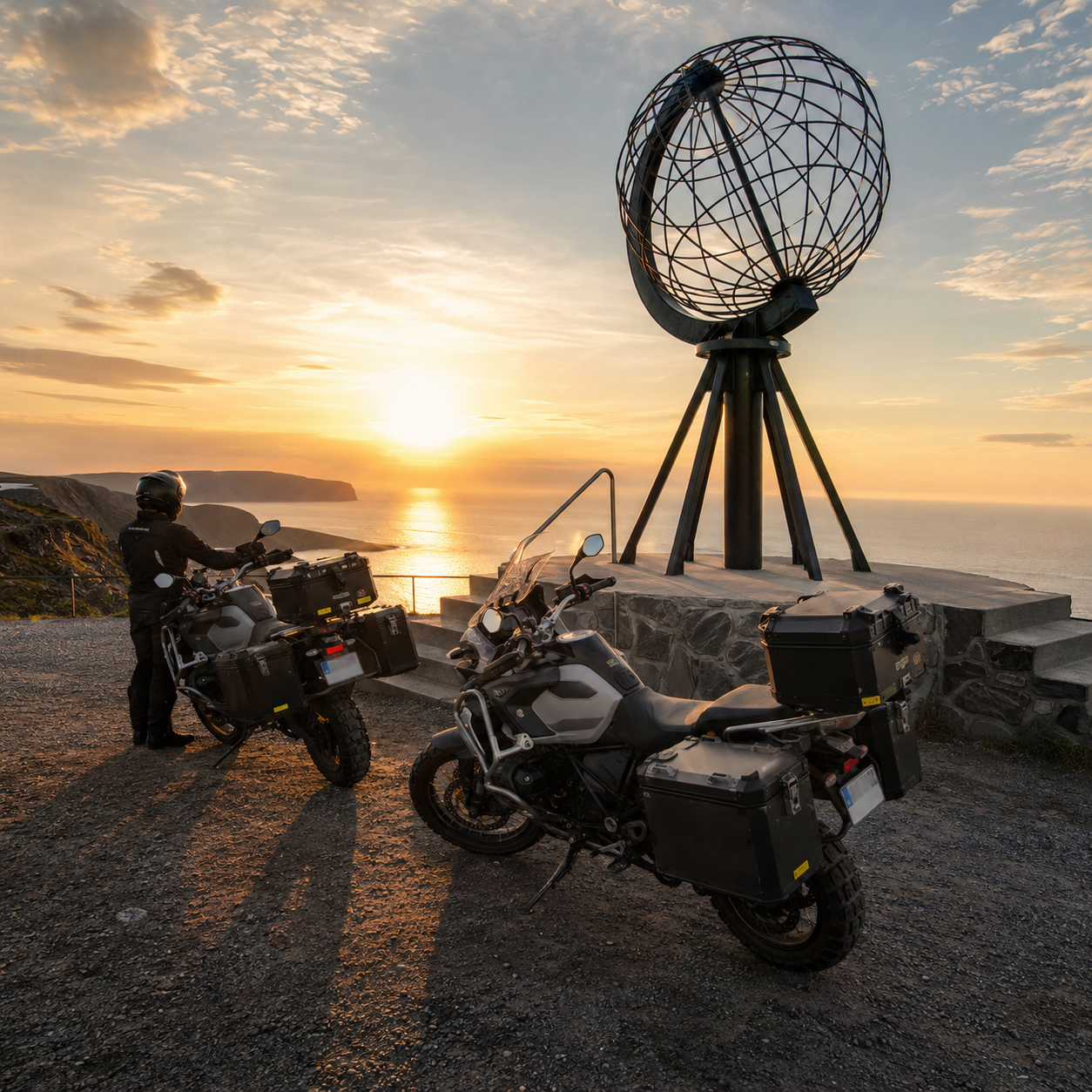 Road trip moto Cap Nord avec France Moto Voyages : Norvège, Suède, Finlande, fjords et paysages arctiques
