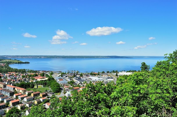 Lac Vättern à Jönköping, Suède