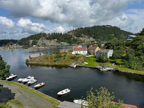Fjord d'Alta en Norvège
