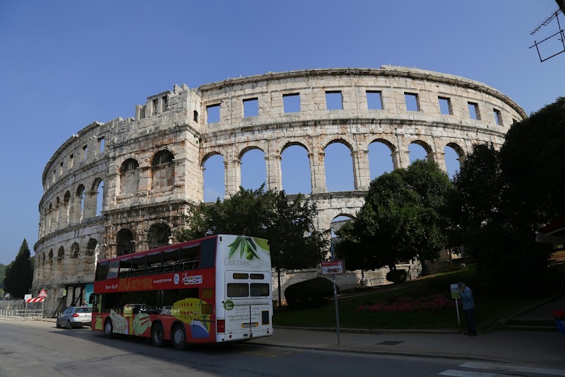 Amphithéâtre romain de Pula - Arènes historiques en Istrie