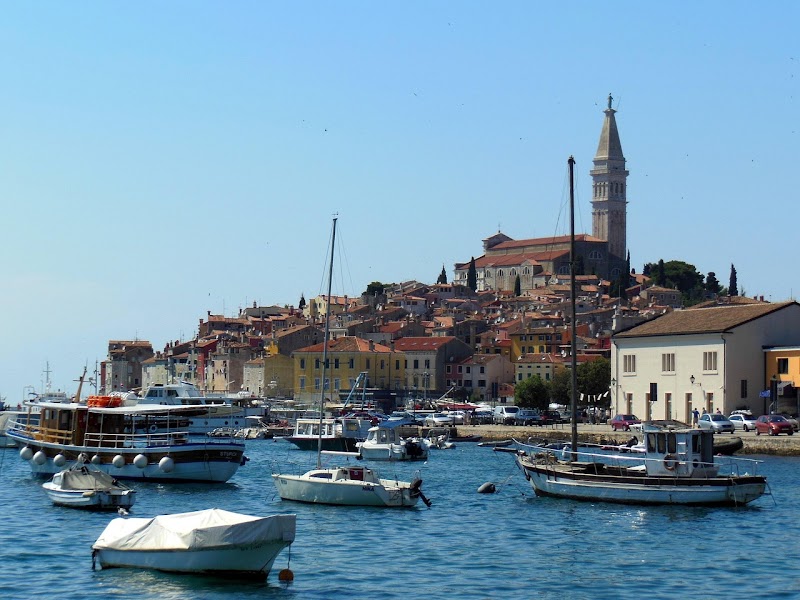 Île de Krk - Ville fortifiée et pont