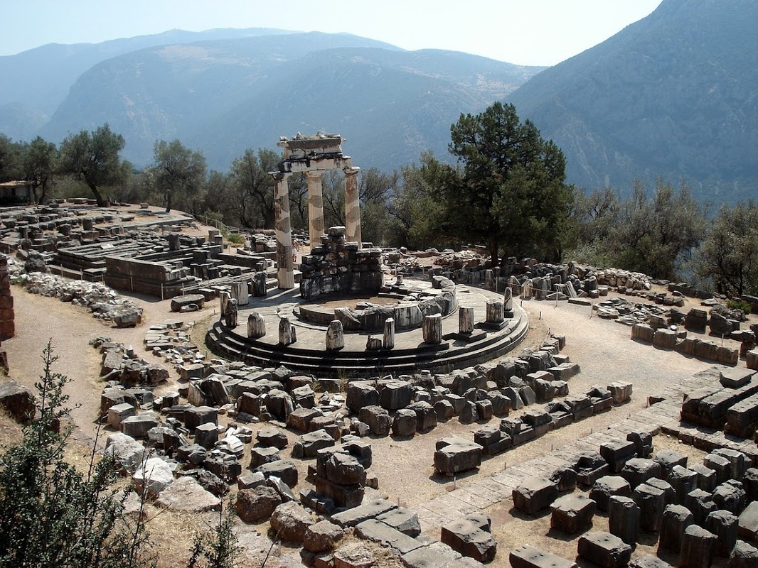 Delphes - Temple d'Apollon