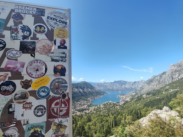 Bouches de Kotor - Vue panoramique depuis la route