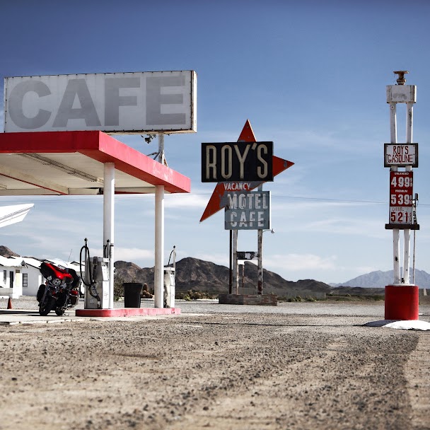 Route 66, Oatman, road trip moto Ouest américain