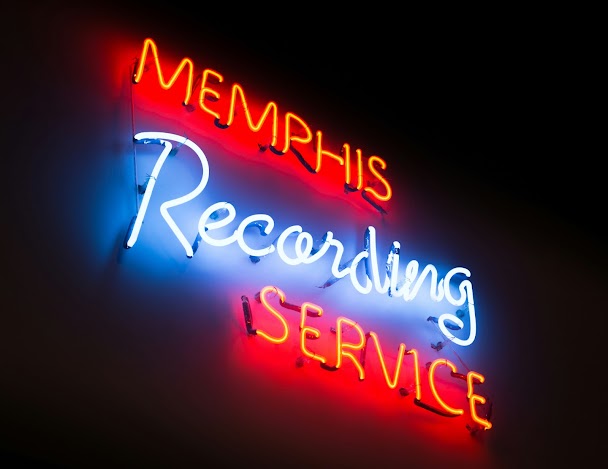 Beale Street à Memphis, blues et motos