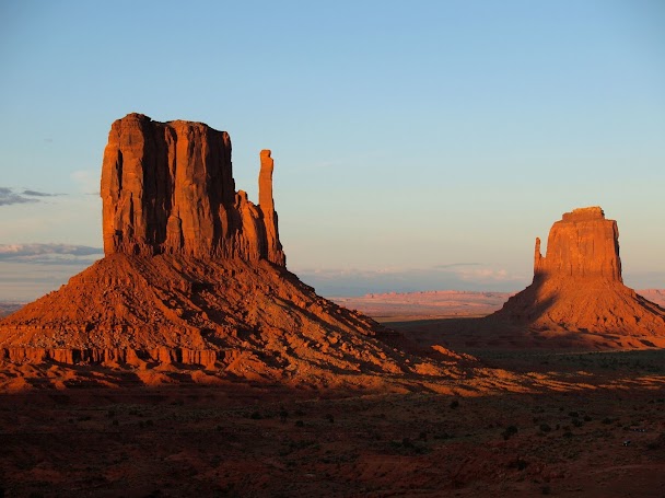 Monument Valley, the Mittens, territoire Navajo