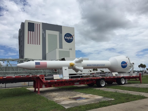Kennedy Space Center, fusée, road trip moto Daytona Bike Week