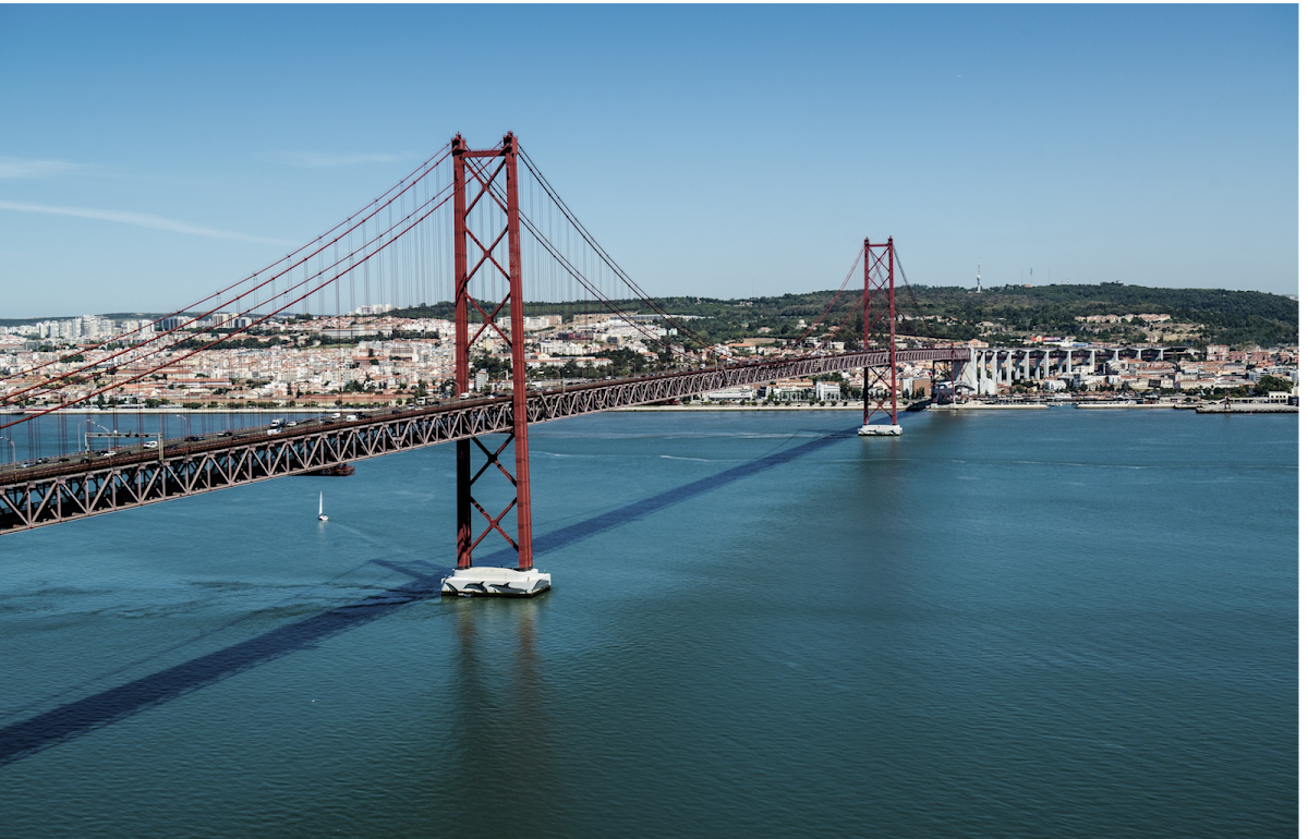 Lisbonne - Pont du 25 Avril et Christ Roi