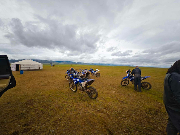 Steppes mongoles à perte de vue