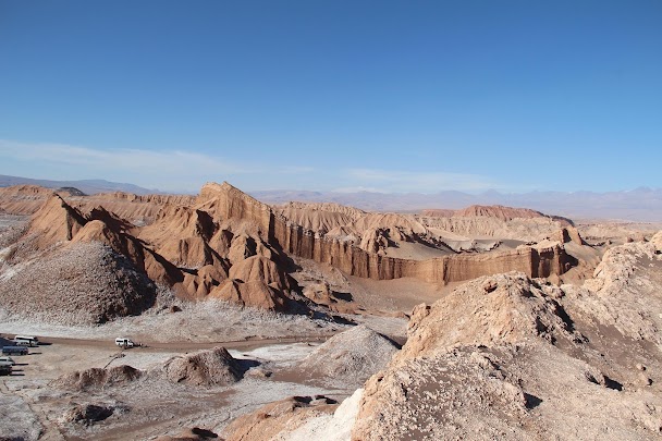 Vallée de la Lune - Formations rocheuses et coucher de soleil à San Pedro de Atacama