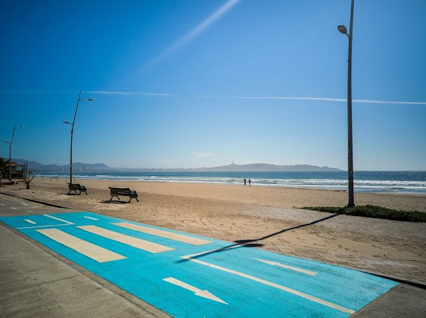 Plage d'Arica au Chili - Océan Pacifique