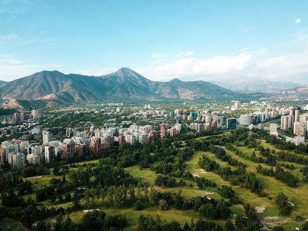 Vol long-courrier vers Santiago du Chili - Aube au-dessus des Andes