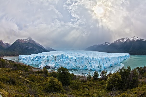 Glacier Perito Moreno - Front de glace et passerelles