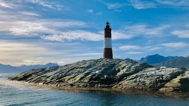 Phare Les Éclaireurs sur le canal de Beagle, Ushuaia