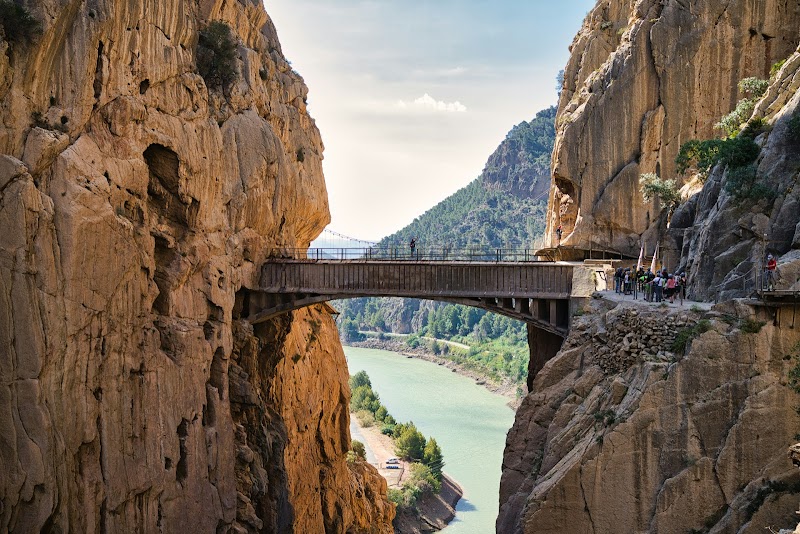 Passerelle du Caminito del Rey dans les gorges