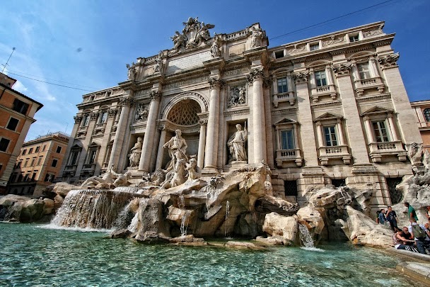 Fontaine de Trevi à Rome