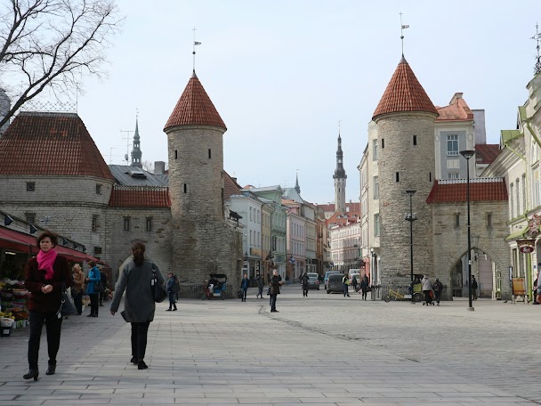 Tallinn vue du ciel