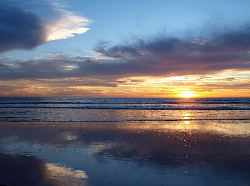 Coucher de soleil à Dakhla