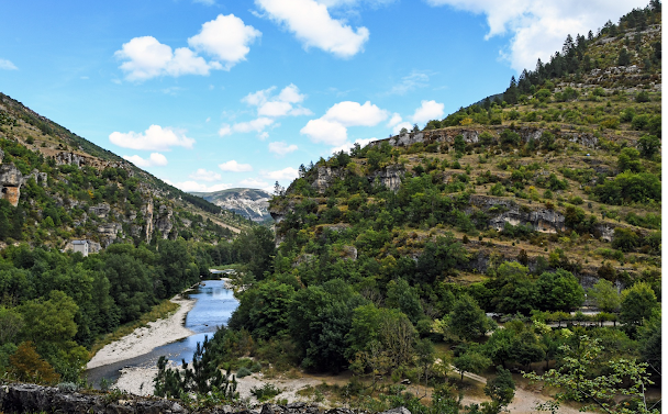 Les gorges du Tarn à moto