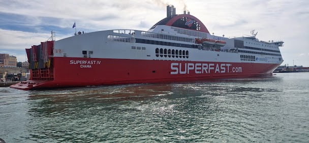 Ferry à Ancône vers la Grèce