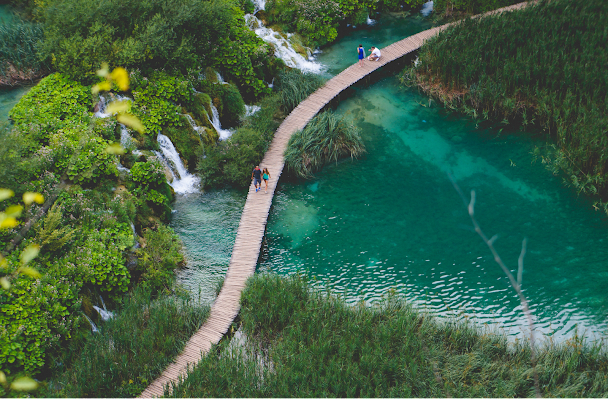 Lacs de Plitvice, cascades
