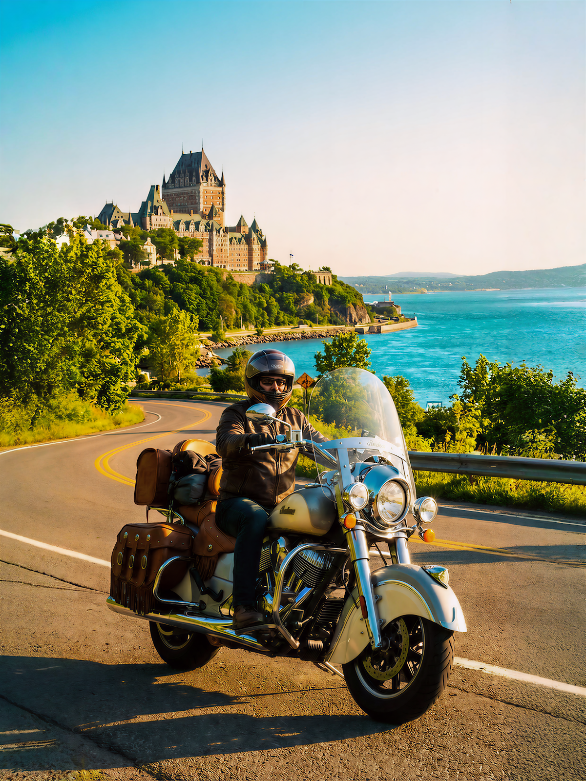 Road trip moto au Québec : Gaspésie, Tadoussac, Rocher Percé, fjord du Saguenay et nature sauvage