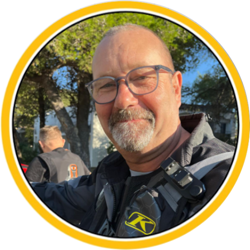 Portrait d’Eric, rider FMV