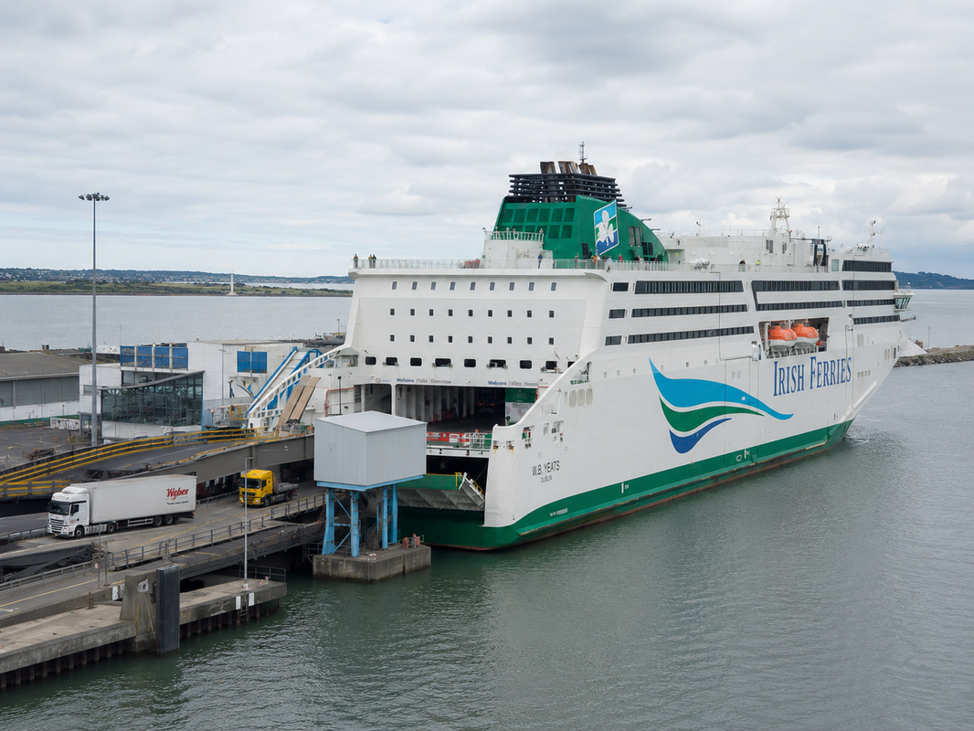Ferry au départ de Cherbourg vers Dublin