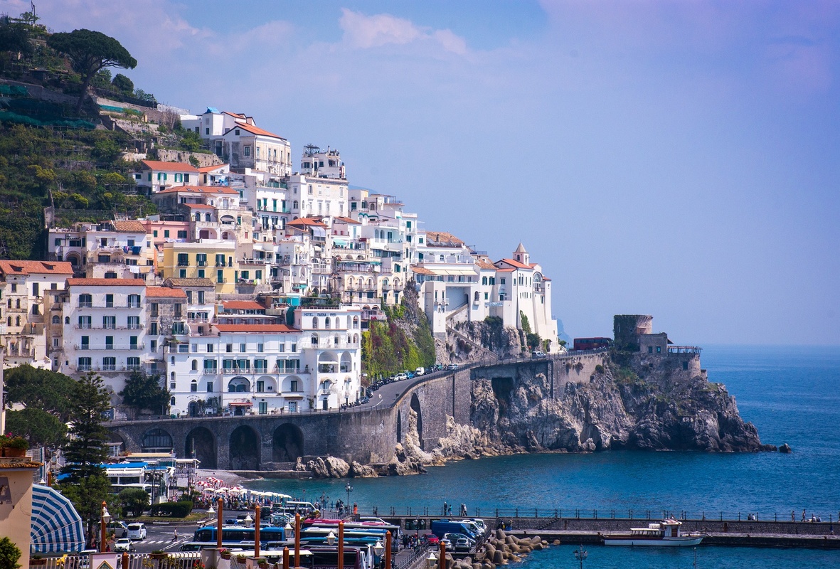 Côte Amalfitaine et village d'Amalfi