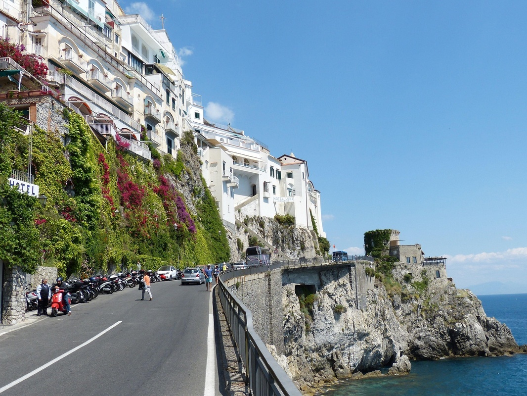 Route panoramique sur la Côte Amalfitaine