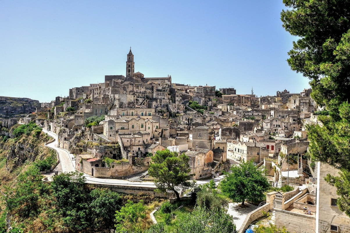 Pierres et architecture ancienne de Matera