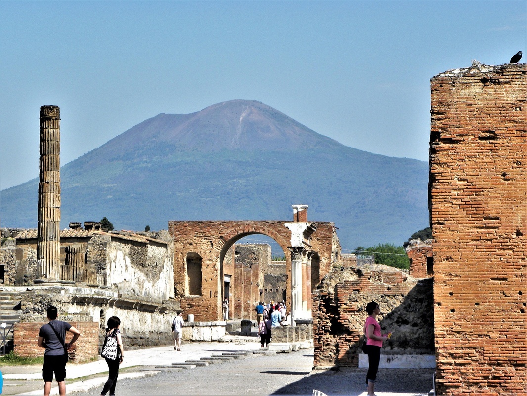 Site antique de Pompéi en Italie du Sud