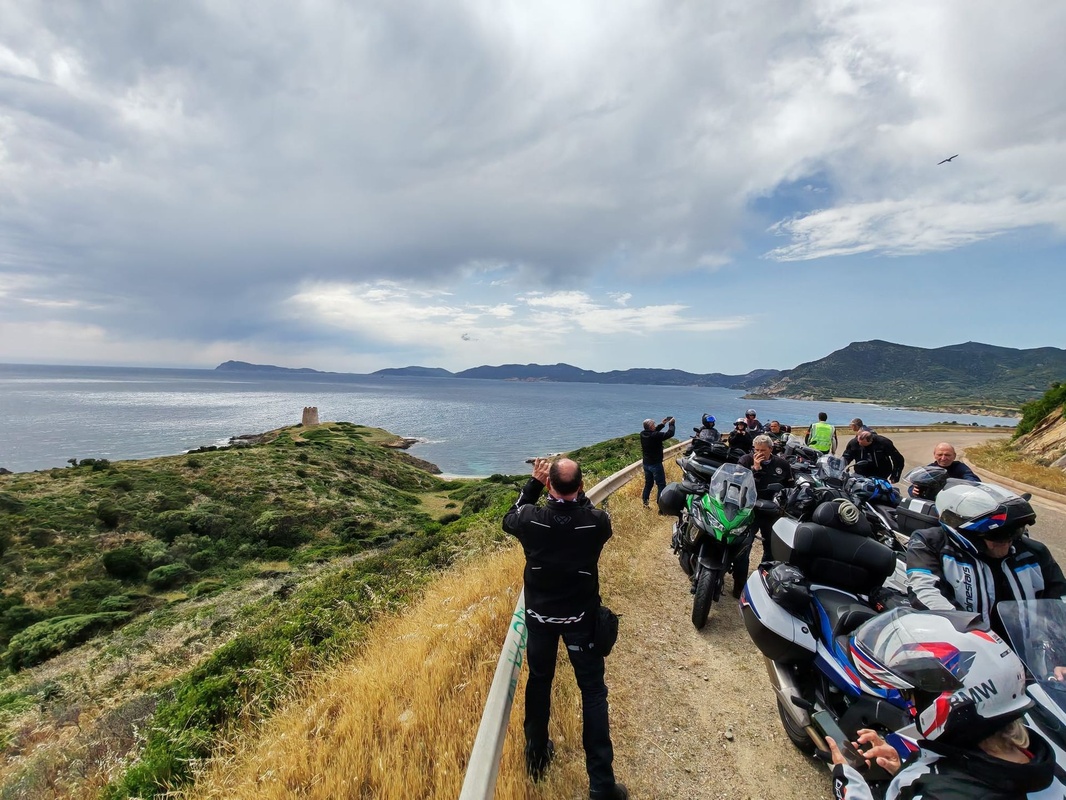 Étape moto en Sardaigne