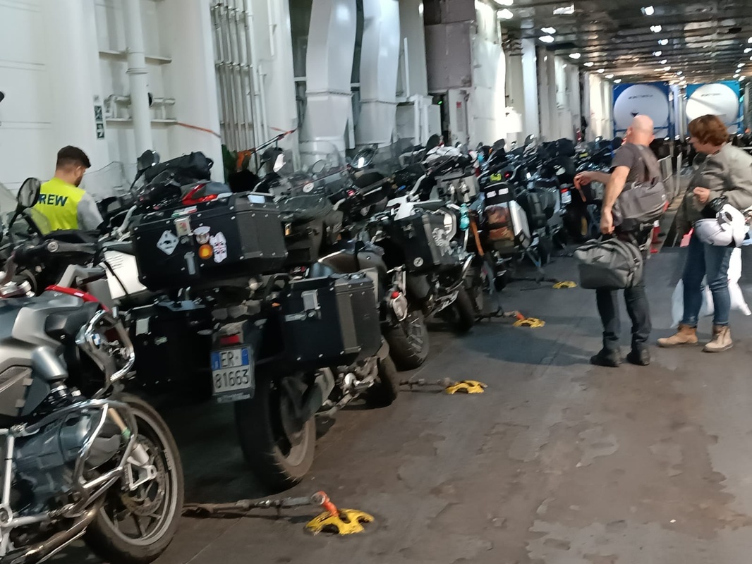 Fin du voyage moto Italie du Sud