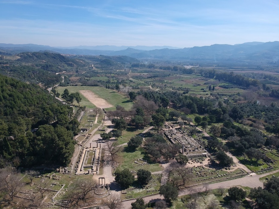 Olympie - Site archéologique et temple de Zeus