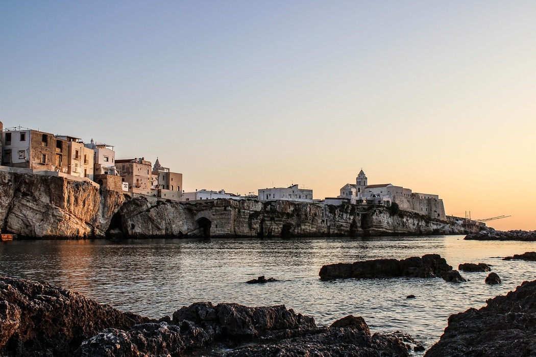 Paysage emblématique des Pouilles en Italie du Sud
