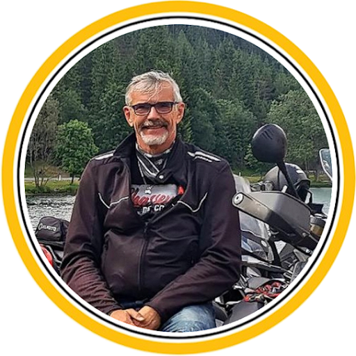 Portrait de Gilles, rider FMV