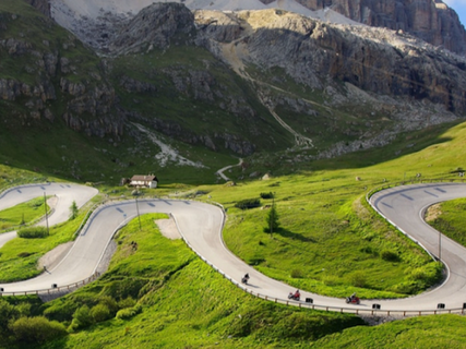 Voyage moto Dolomites et lacs